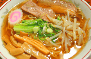 密かな人気メニュー!! はたや旅館オリジナルラーメン